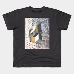 COBBLESTONE ILLUSION Kids T-Shirt